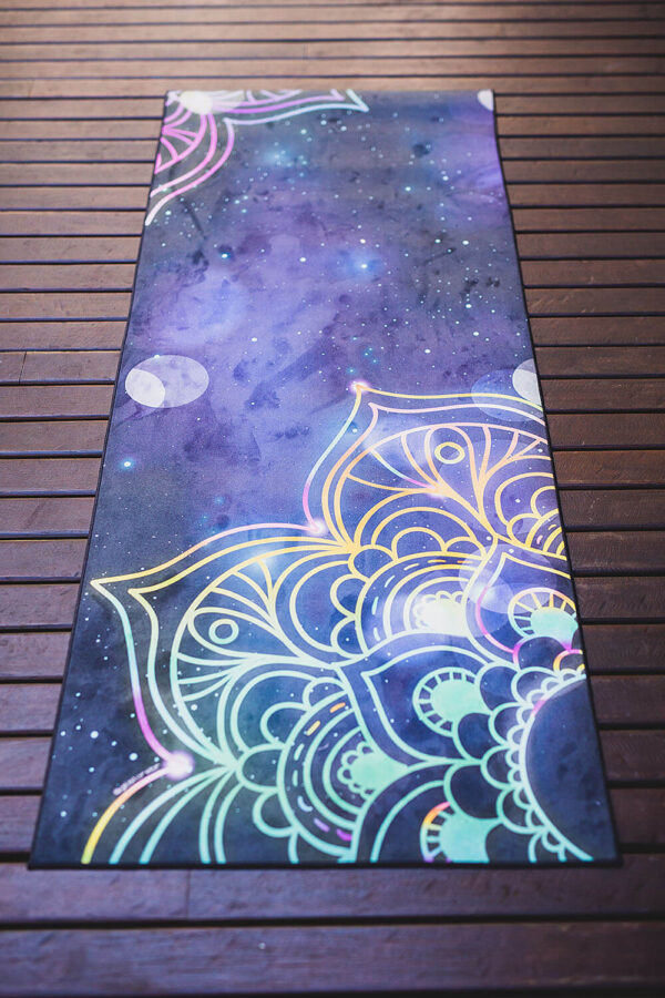 Tapete de Yoga Mat Aveludado Universo - Image 5
