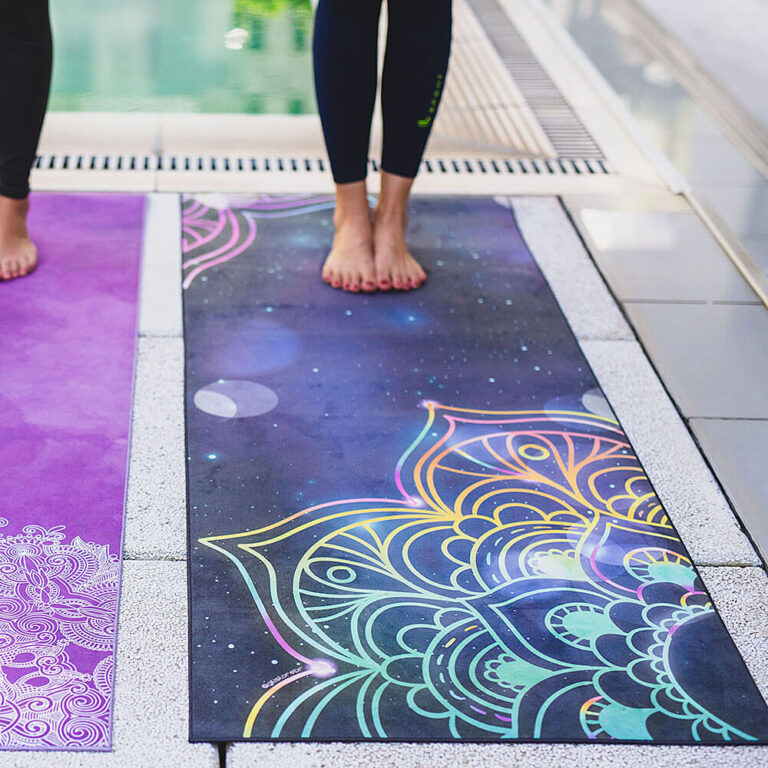 Tapete de Yoga Mat Aveludado Universo