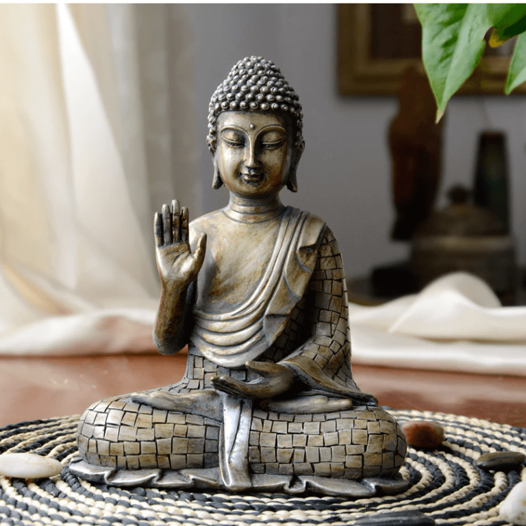 Estatueta Buda Abhaya Mudra
