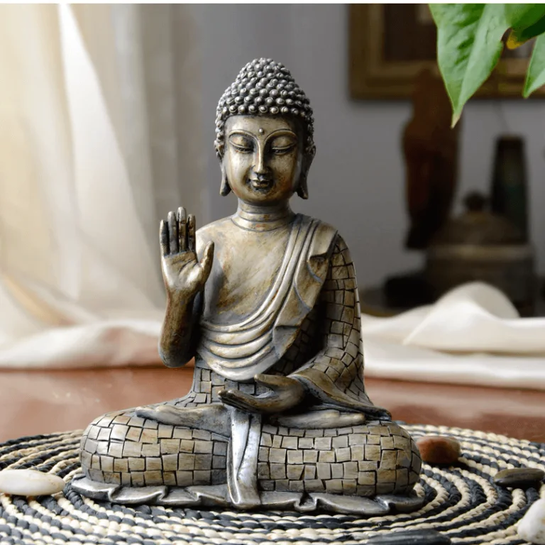 Estatueta Buda Abhaya Mudra