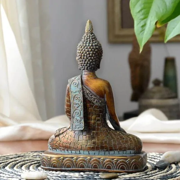 Estatueta Buda Bhumisparsha Mudra - Image 2