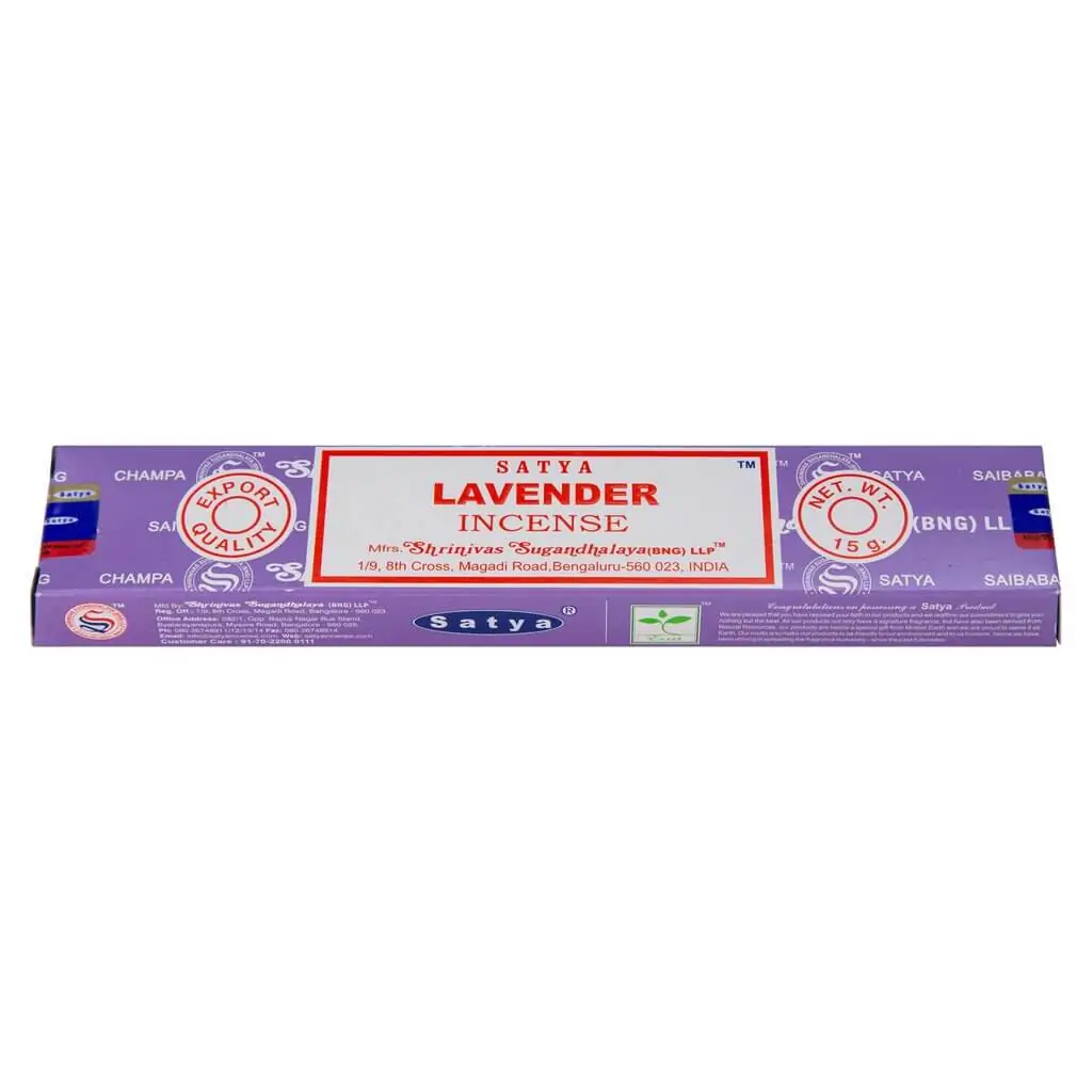 Incenso Natural Satya Lavender (Lavanda)