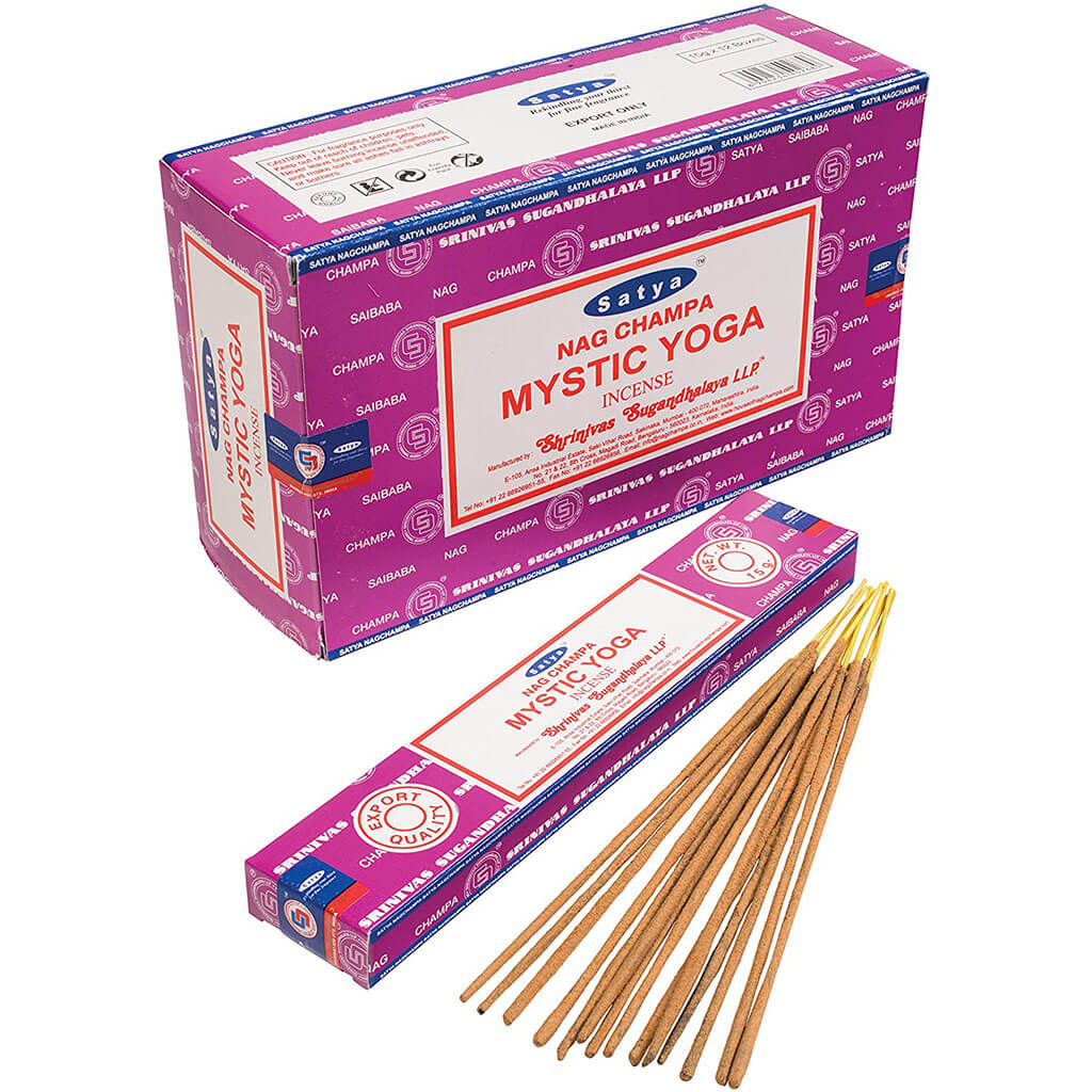 Incenso Nag Champa Mystic Yoga Satya