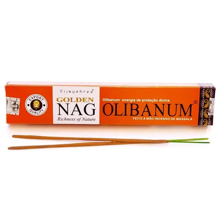 Incenso Golden Nag Olibano
