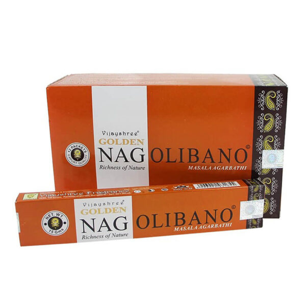 Incenso Golden Nag Olibano - Image 2
