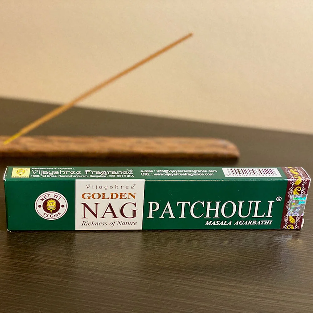 Incenso Golden Nag Patchouli