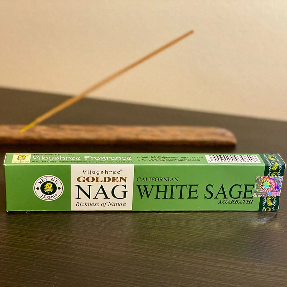 Incenso Golden Nag White Sage - Sálvia Branca