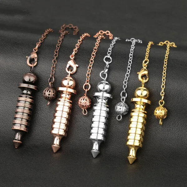 Pêndulo Metal Ísis Radiestesia e Reiki - Image 6