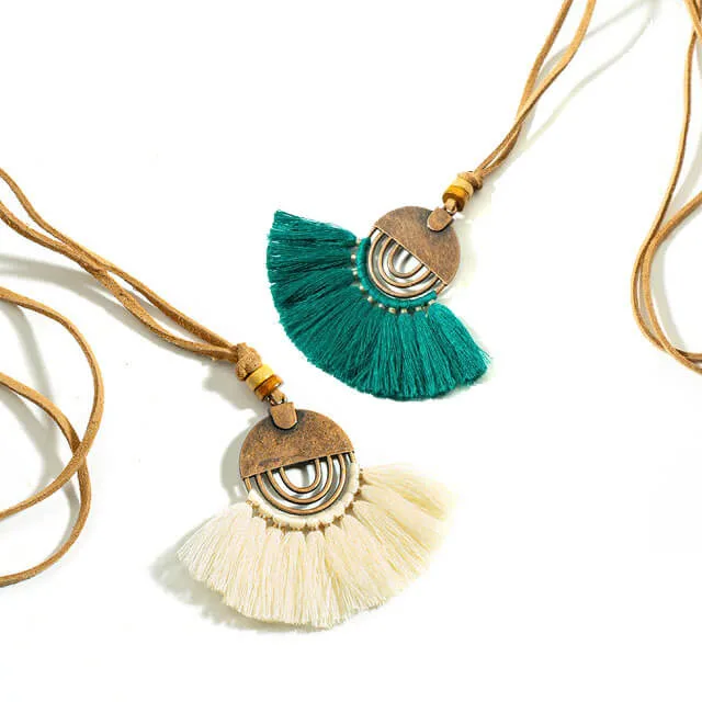 Colar Étnico Vintage Borla