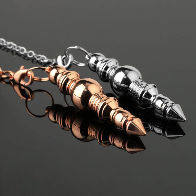 Pêndulo Metal Egípcio Radiestesia e Reiki