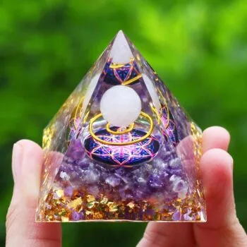 Orgonite Amor e Equilíbrio Emocional | Base 6cm