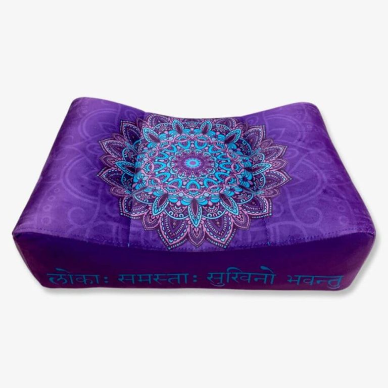 Zafu Banco para Meditação Lavanda Roxo