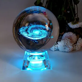Bola de Cristal 3D Via Láctea