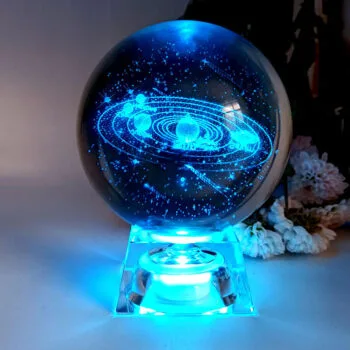 Bola de Cristal 3D Sistema Solar