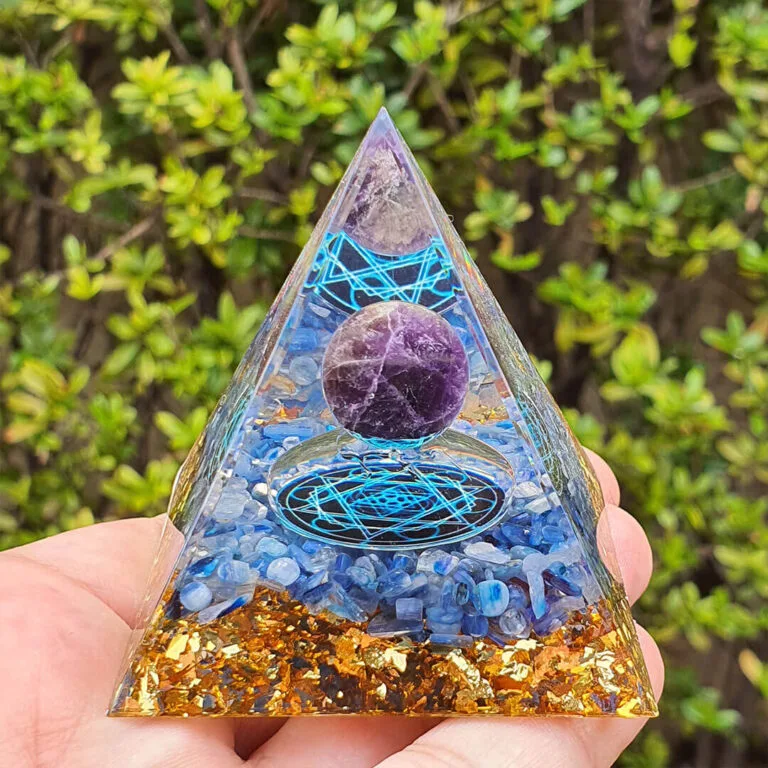 Orgonite Raio Azul do Arcanjo Miguel