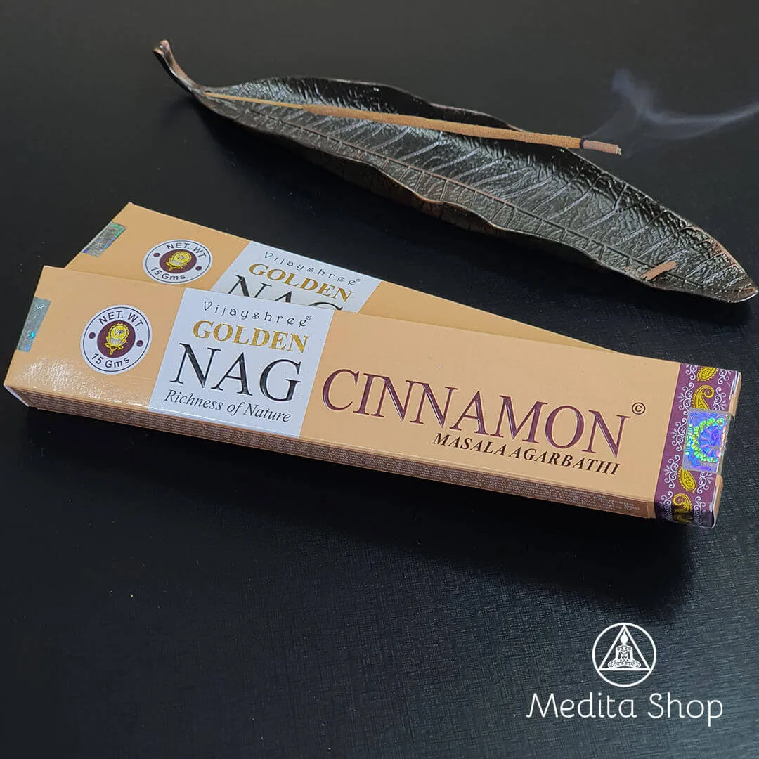 Incenso Golden Nag Canela (Cinnamon)