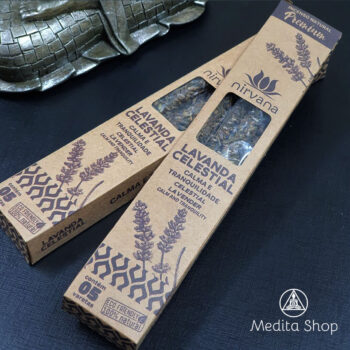 Incenso Nirvana Lavanda Celestial - Calma e Tranquilidade