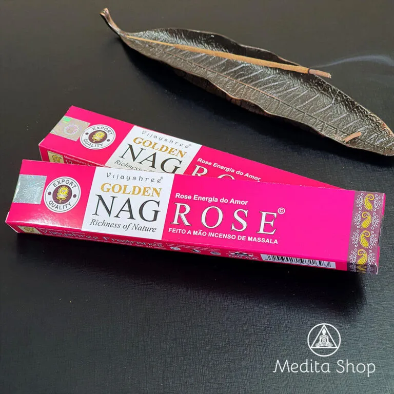 Incenso Golden Nag Rose (Rosa) - Energia do Amor