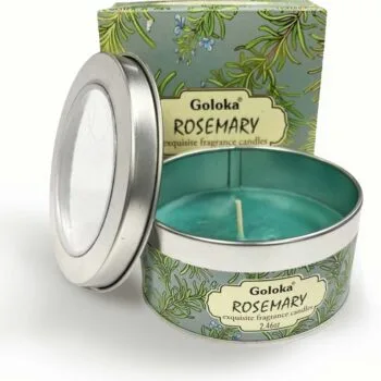 Vela Aromática Indiana Goloka Rosemary (Alecrim)