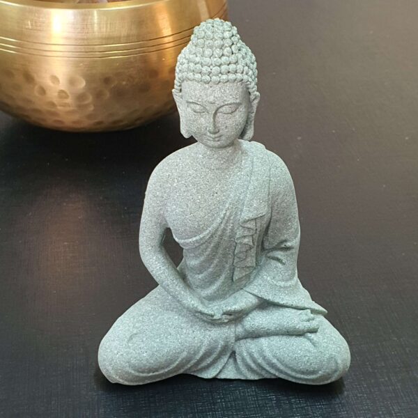 Estatueta Buda Vitarka Mudra e Dhyana Mudra - Image 3