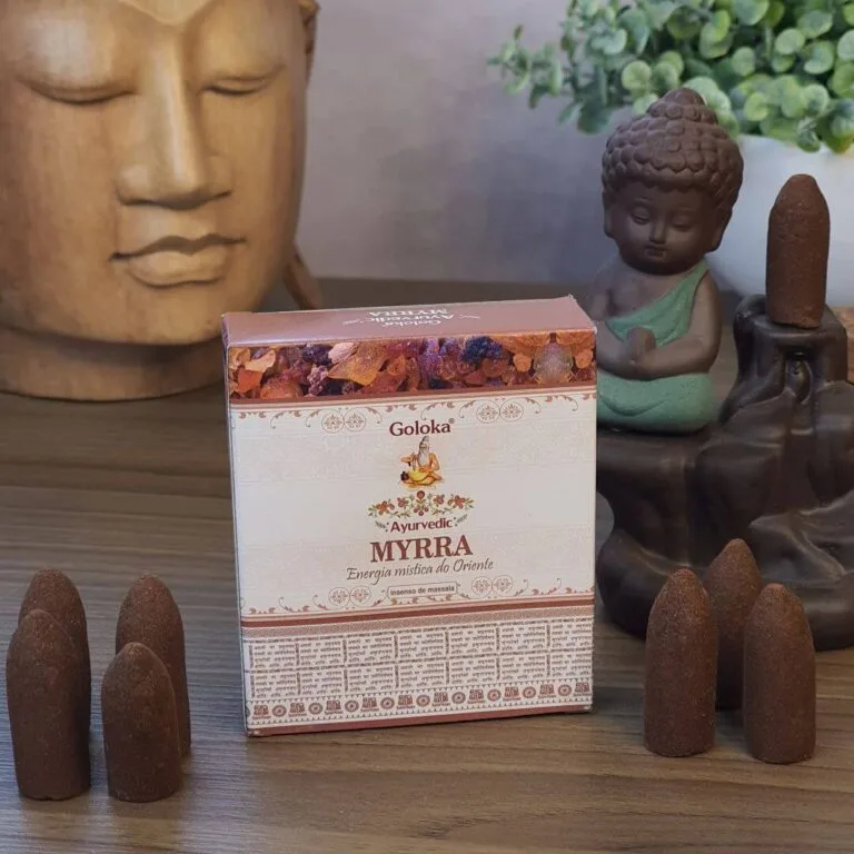 Incenso Cone Backflow Myrra - Efeito Cascata