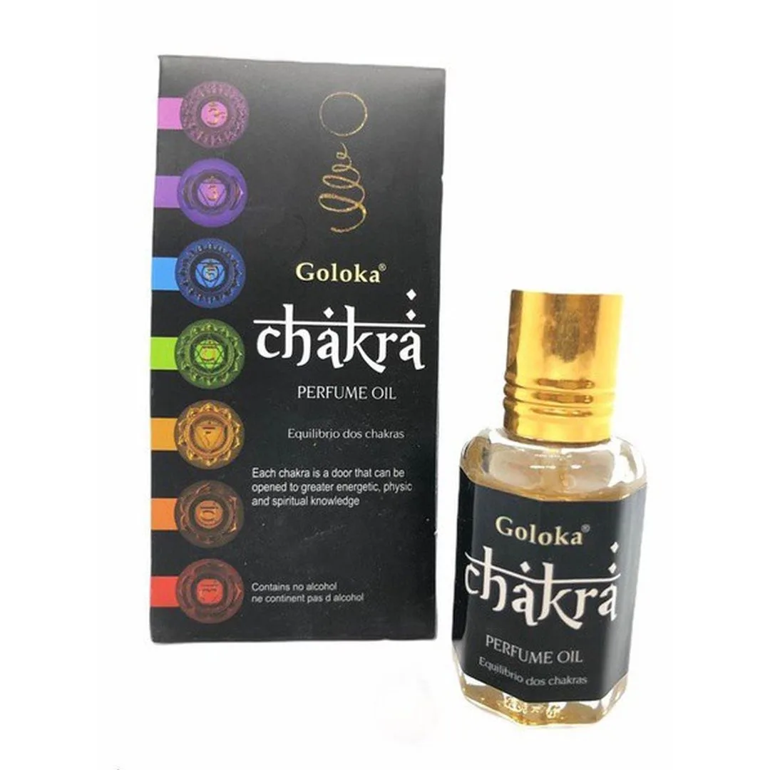 Óleo Perfumado Indiano Goloka Seven Chakra