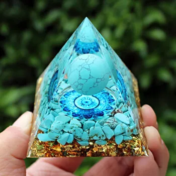 Orgonite Turquesa - Energia da Proteção e Cura