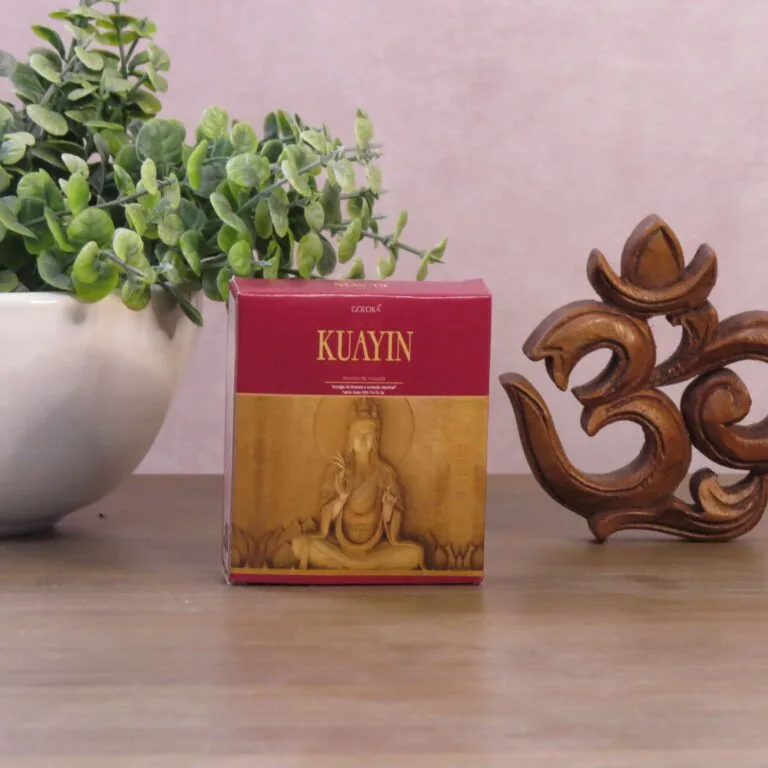 Incenso Cone Backflow Goloka Kuayin - Efeito Cascata