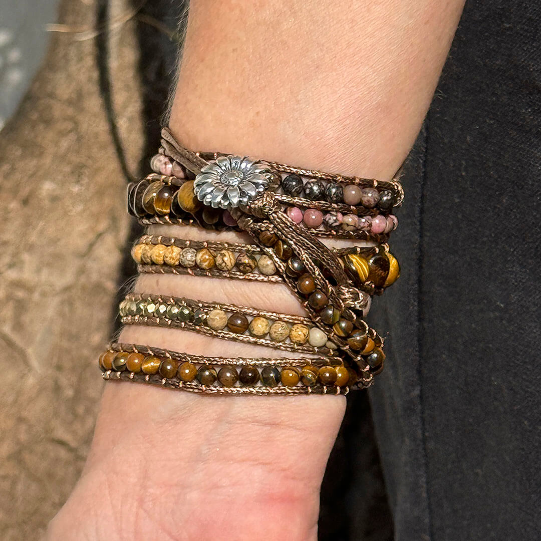 Pulseira Olho de Tigre Gaya - Proteção e Confiança